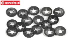 FG6111 Ruit grid clips Marder/Baja, 15 st.