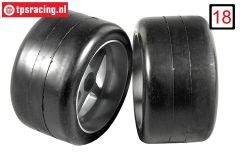 FG6419/09 1/6 Slicks S1 Gelijmd Ø145-B80 mm, 2 st.