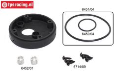 FG6451/03 Luchtfilter adapter zonder choke Ø62 mm, set