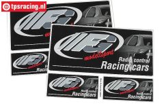FG6572 FG Stickers zwart, Set