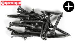 FG6712/25 Parker-Kruiskop verzonken Ø4,2-L25 mm, 20 St.