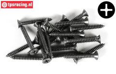 FG6712/32 Parker-Kruiskop verzonken Ø4,2-L32 mm, 20 St.