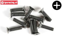 FG6718/14 Kruiskop verzonken M4-L14 mm, 10 St.