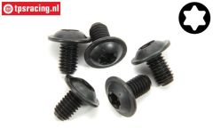 FG6917/16 Torx flens bolkop M6-L10 mm, 5 St.