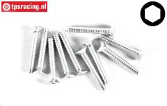 FG6719/20 Inbus verzonken kop M3-L20 mm, 10 St.