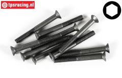 FG6720/40 Inbus verzonken kop M4-L40 mm, 10 St.