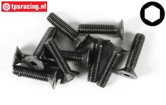 FG6722/25 Inbus verzonken kop M5-L25 mm, 10 St.