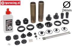 FG67320 Alu-Schokdemper Ø24-L210 mm, set