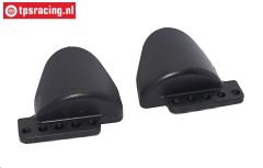 FG67336 Schokdemper bescherming Zwart, 2 st.