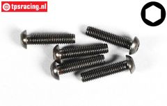 FG6736/25 Inbus bolkop M6-L25 mm, 5 St.