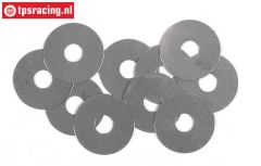 FG6743 Stalen Pas ring Ø5-Ø17-H0,1 mm, 10 St.