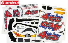 FG68155 Stickers FG Baja Buggy 4WD, Set