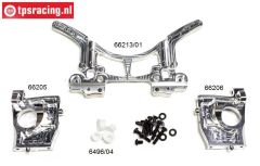 FG68400/01 Alu-Achter as 4WD WB535, set