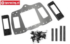 FG68414 Alu-Radioplaat 1/6 4WD, Set.