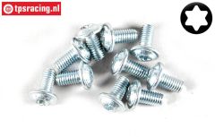 FG6917/06 Torx flens bolkop M3-L6 mm, 10 St.