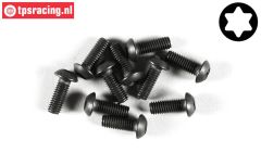FG6924/08 Torx bolkop M3-L8 mm, 10 St.