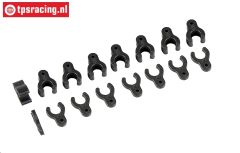 FG7100 Instel clips Ø6 mm, 16 st.