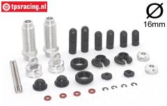 FG7200 Tuning Schokdemper Ø16-L110 mm, Set
