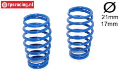 FG7285 Schokdemper veer blauw Ø2,6-L57, 2 st.