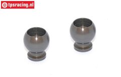 FG7475/02 Alu-Silicium Gewricht kogel Ø5/Ø10-H11, 2 St.