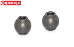 FG7475/03 Alu-Silicium Gewricht kogel Ø4/Ø10-H10, 2 St.