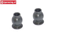 FG7475/04 Alu-Silicium Gewricht kogel Ø5/Ø10-H15, 2 St.