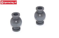 FG7475/05 Alu-Silicium Gewricht kogel Ø4/Ø10-H15, 2 St.