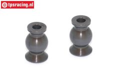 FG7475/06 Alu-Silicium Gewricht kogel Ø4/Ø10-H15, 2 St.