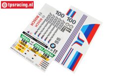 FG8195 Team Stickers BMW M4 Bosch, Set