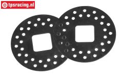 FG8458 Stalen Remschijf, Ø60 mm, 2 St.