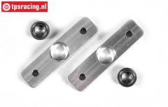 FG8469 Alu-rem excenter plaat, 2 St.
