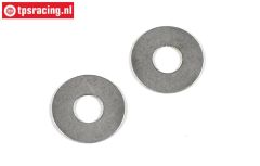 FG8509/05 Stalen Pas ring Ø8-Ø20-H0,5 mm, 2 St.