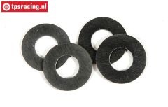 FG8600/13 Stalen pas ring Ø8-Ø16-H0,5 mm, 4 St.