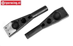 FG9015 Kap zij steun, L123 mm, 2 st.