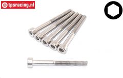FG9439/11 Inbus normale kop RVS M3-L30 mm, 6 St.