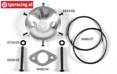 FG9468/03 Alu-Luchtfilter Adapter Ø62 mm, 1 st.