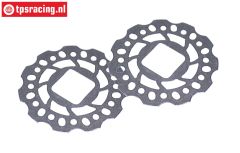 FG8458/02 Tuning Stalen Remschijf Ø60 mm, 2 St.