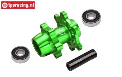 MX006-G PROMOTO Alu wiel as voor groen, set