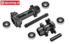 MX0067-BK PROMOTO Alu wiel assen Zwart, set