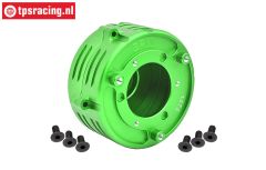 MX012-G PROMOTO Alu vliegwiel huis Groen, 1 st.