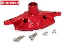 SB013A-R Alu-Achter as huis Rood SBR-SRR, 1 st.