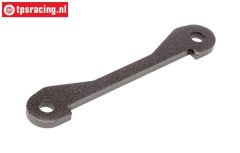 HPI102168 Draagarm strip achter onder B, Gun-Metal, 1 st.