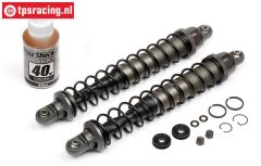 HPI102480 Schokdemper voor VVC/HD Gun-Metal, 2 st.