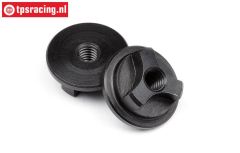 HPI105613 HD wiel as moer, 2 st.