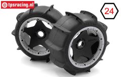 HPI4741 HPI Sand Buster Paddle M op velg Ø170-B80 mm, 2 st.