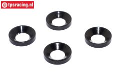 TPS50504 Motor bevestiging ringen HPI-Rovan, 4 st.