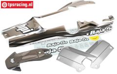 HPI7792 Kap 5B Gun-Metal/Grijs/Zilver, Set