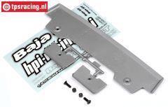 HPI85295 5T-1 Achterspoiler Zilver, set