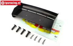 HPI85452 Achterspoiler Zwart, Set