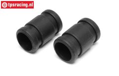 HPI86665 5B Siliconen Uitlaat slang, 2 st.